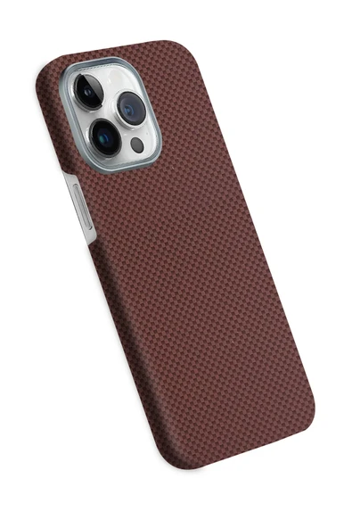 Apple iPhone 15 Pro Max Volt Magsafe Kapak - Kırmızı - Resim 3