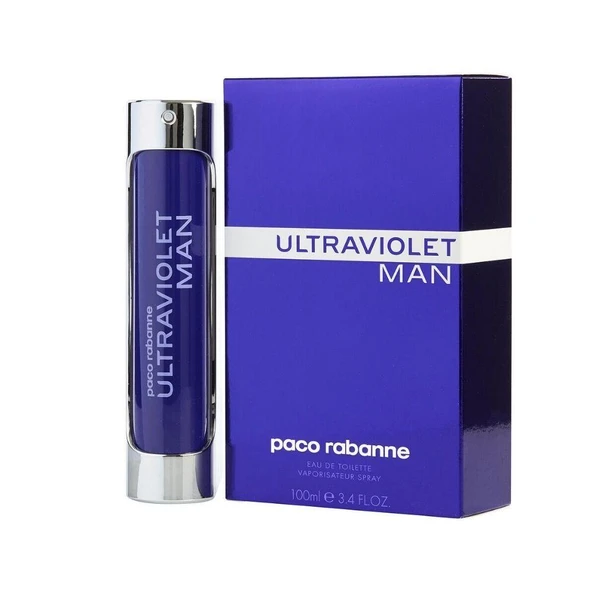 Paco Rabanne Ultraviolet Man EDT 100 ml Erkek Parfümü - Resim 5