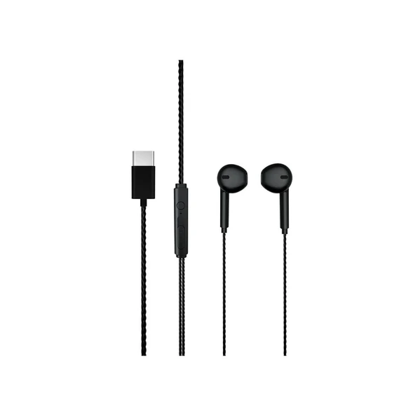 Lenovo Lecoo EH104 Kablolu Type-C Kulak İçi Kulaklık Siyah - Resim 2