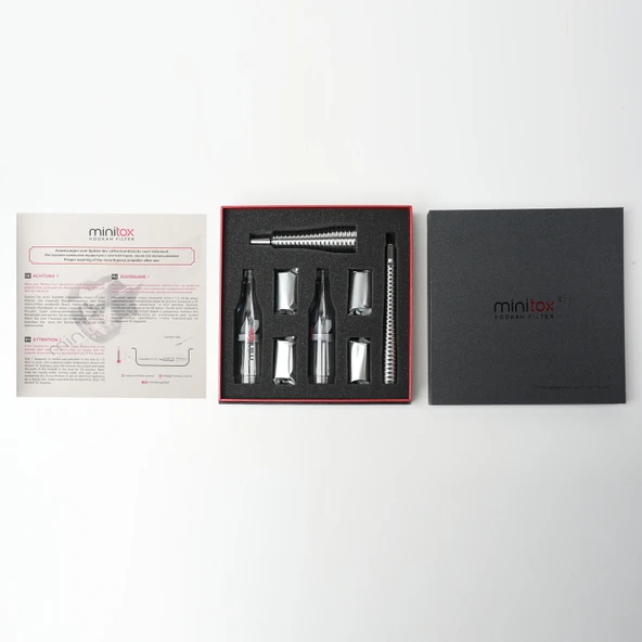 Minitox Fanlı Ve Filtreli Alüminyum Marpuç Seti Premium Box - 8