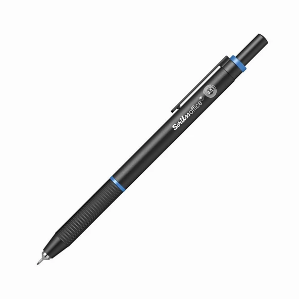 Scrikss Office Twist 0.5 Mm Pembe Renk Mekanik Uçlu Versatil Kalem Şeffaf Kutu - Resim 5