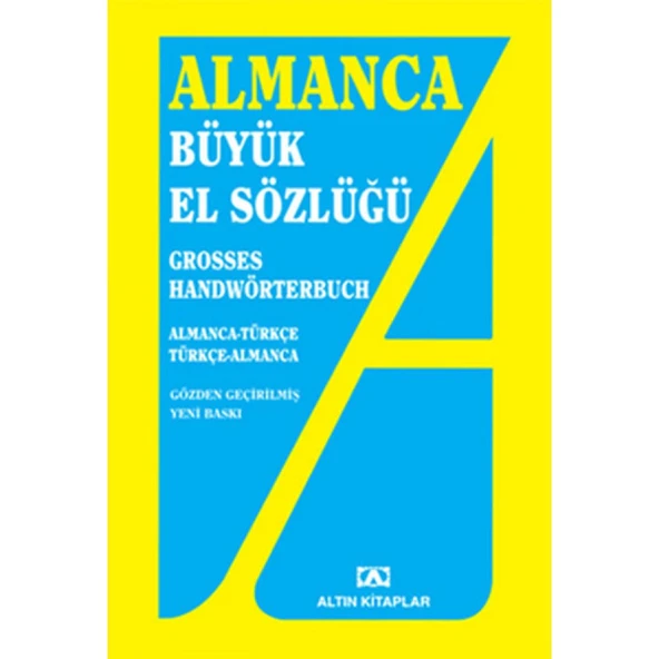 Almanca Büyük El Sözlüğü ürün görseli