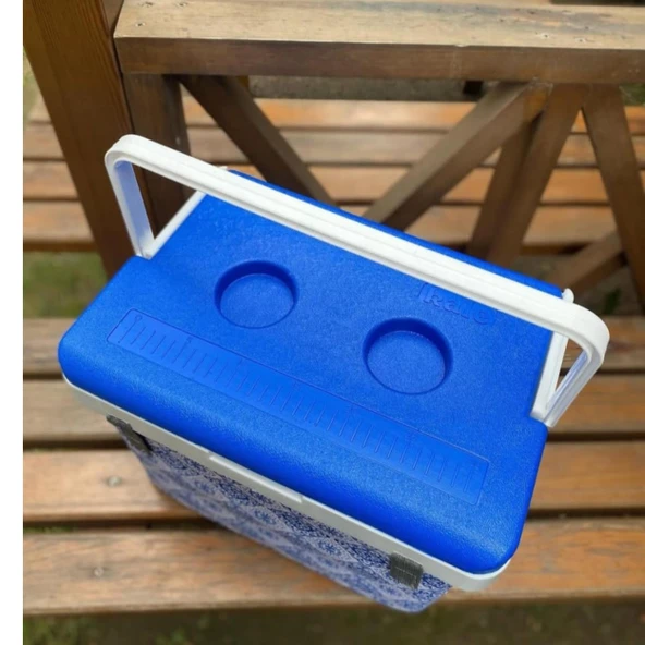 Buzluk Termos  Set-20 Lt Kumaş Buzluk Termos (1029 Cooler Box)+2 Adet K-250 Buz Aküsü - Resim 10