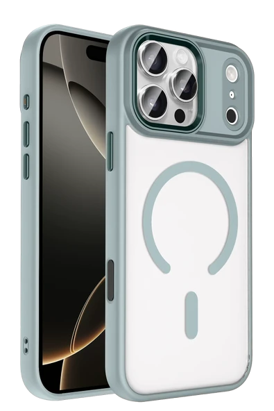 Apple iPhone 17 Pro Max Terea Magsafe Kapak - Gri ürün görseli 1