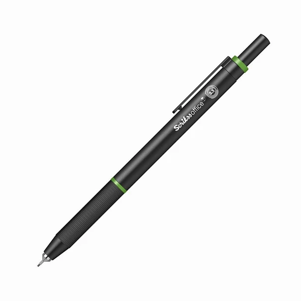 Scrikss Office Twist 0.5 Mm Pembe Renk Mekanik Uçlu Versatil Kalem Şeffaf Kutu - Resim 7