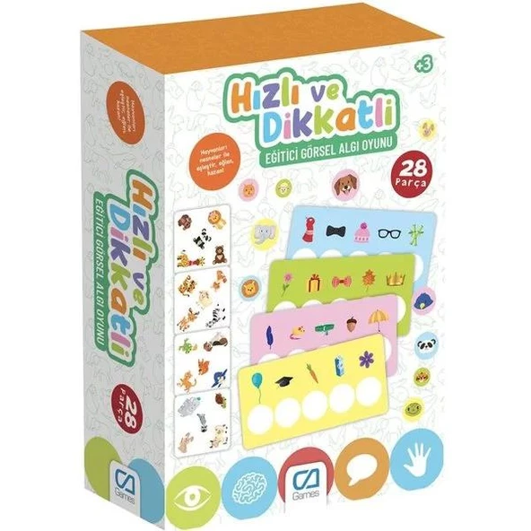 Hızlı ve Dikkatli Eğitici Oyun ürün görseli
