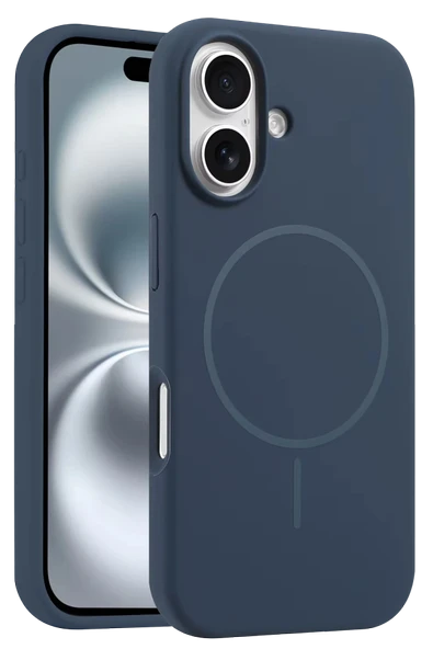 iPhone 16 Plus Kılıf Jully Magsafe Kapak - Lacivert ürün görseli 1