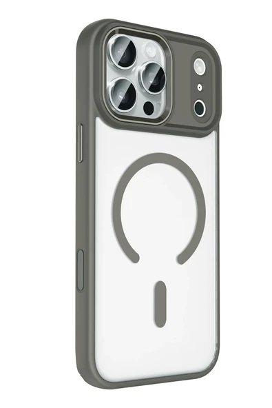 Apple iPhone 17 Pro Max Terea Magsafe Kapak - Açık Mavi - Resim 3