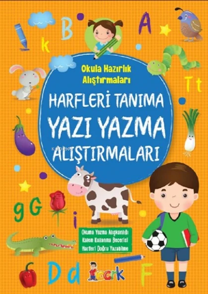 Harfleri Tanıma Yazı Yazma Alıştırmaları ürün görseli