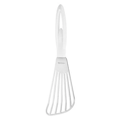 Omlet Krep Spatulası Balerin Saplı Metal Krep Omlet Çevirici - Resim 3
