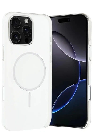 Apple iPhone 16 Pro Max PC Blank Magsafe Kapak - Şeffaf ürün görseli 1