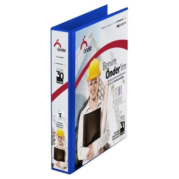 Önder PVC A4 Firma Klasörü 7 Cm. 2 Halkalı Lacivert 2017-6 ürün görseli
