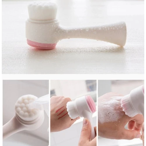 Makyaj Yüz Temizleme Fırçası - Resim 2