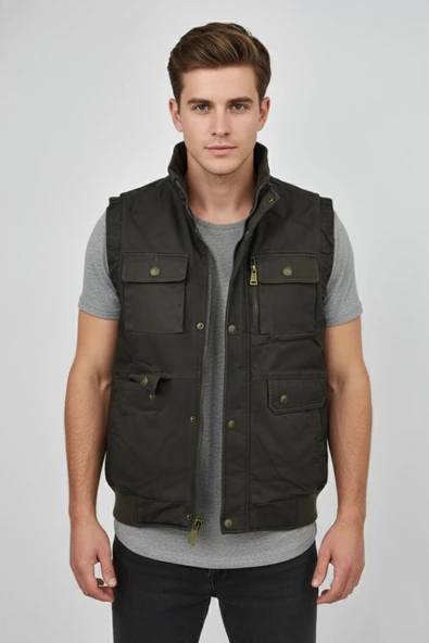 Erkek Kışlık İçi Peluş Spor Avcı Yelek 4101 BGL-ST04910 ürün görseli