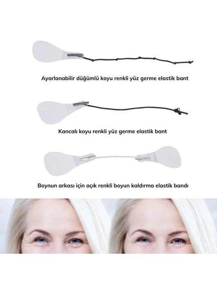 Yüz Yogası Gerdirme Bandı 40 Adet - Resim 2