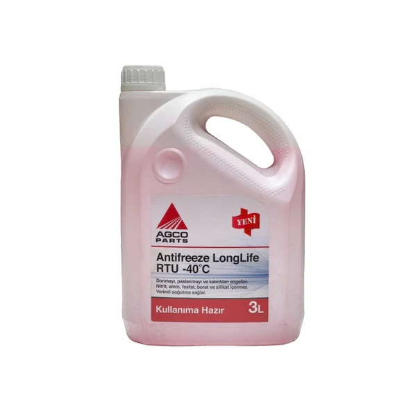 Agco Parts Kullanıma Hazır Antifreeze LongLife RTU-40 °C-3 Lt ürün görseli