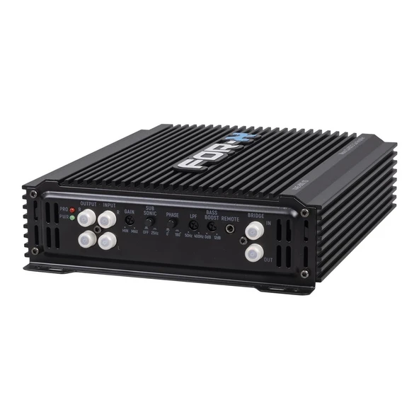 FOR-X XAE-800.1D-1X800W RMS-KALİTELİ-PROFESYONEL CLASS D SERİSİ BASS KUMANDALI MONO ANFİ - Resim 2