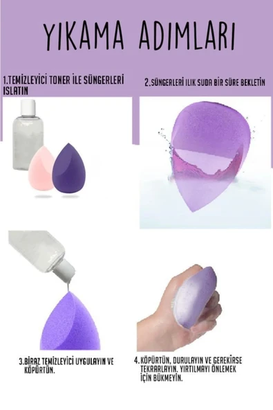 Armut Sünger Seti 4 Adet - Resim 5