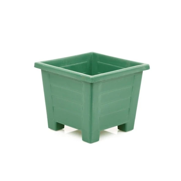 Omnipazar SY-5846 Dekoratif Plastik Kare Ayaklı Saksı 7 Litre No 3 - Resim 5