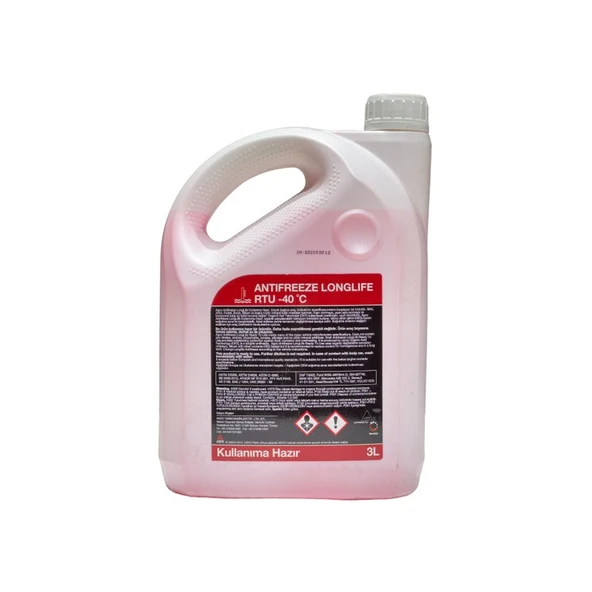 Agco Parts Kullanıma Hazır Antifreeze LongLife RTU-40 °C-3 Lt - Resim 2