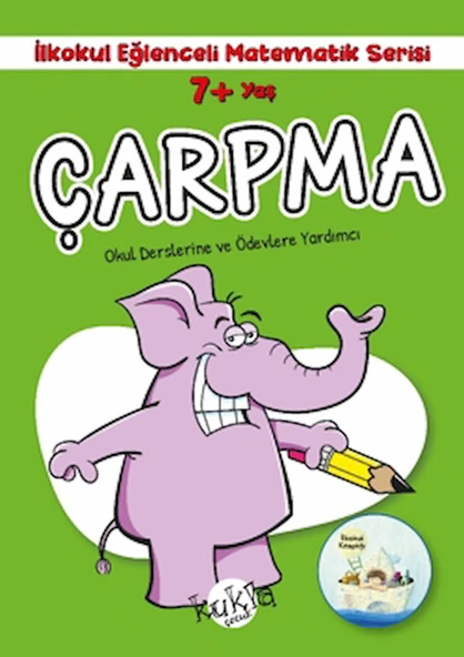7+ Yaş İlkokul Eğlenceli Matematik Serisi - Çarpma / Buçe Dayı / Kukla Yayınları / 9786052211571 ürün görseli