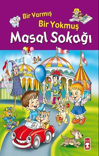 Bir Varmış Bir Yokmuş Masal Sokağı (Fleksi Kapak) ürün görseli