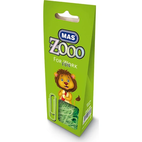 MAS ZOO 606 28MM 100 ADET ATAŞ YEŞİL ürün görseli