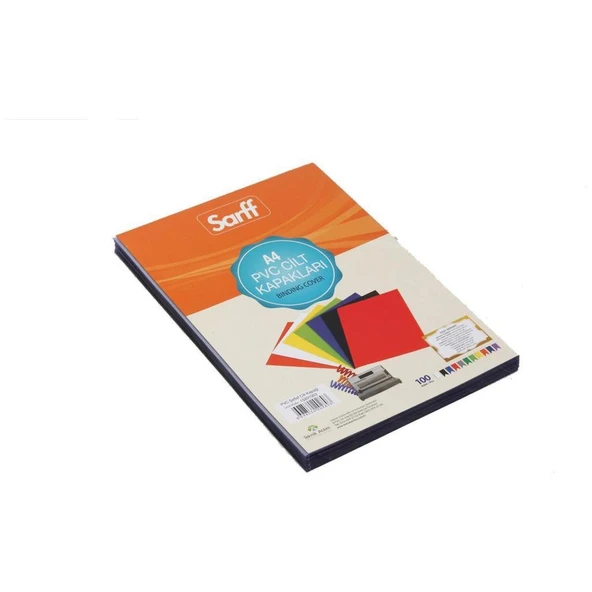 Sarff A4 Pvc Opak Cilt Kapağı(Siyah) 15201013 ürün görseli