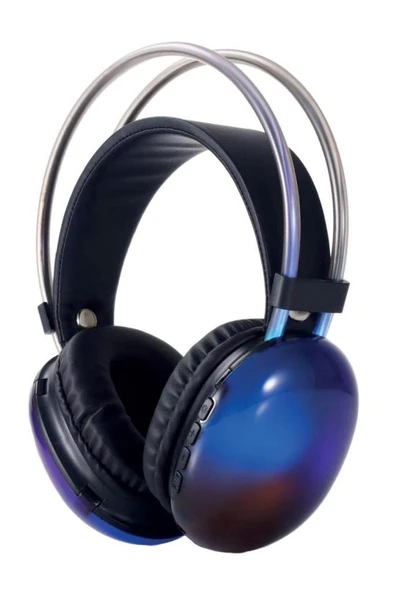 Kablosuz RGB Işıklı Kulak Üstü Bluetooth Kulaklık - 6