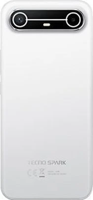 Tecno Spark Slim 256 8 5G (Tecno Türkiye Garantili) Beyaz - 3