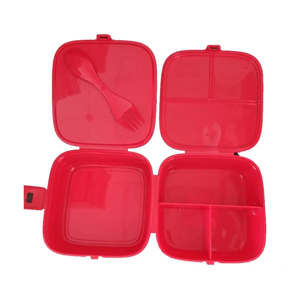 Minnie Mouse İki Bölmeli Beslenme Kabı Iconıc Forever 41418 - Resim 3