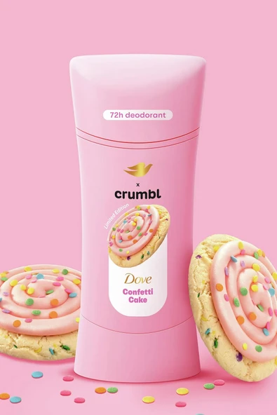 Dove Crumbl Confetti Cake Alüminyumsuz Stick Deodorant 74GR - 3