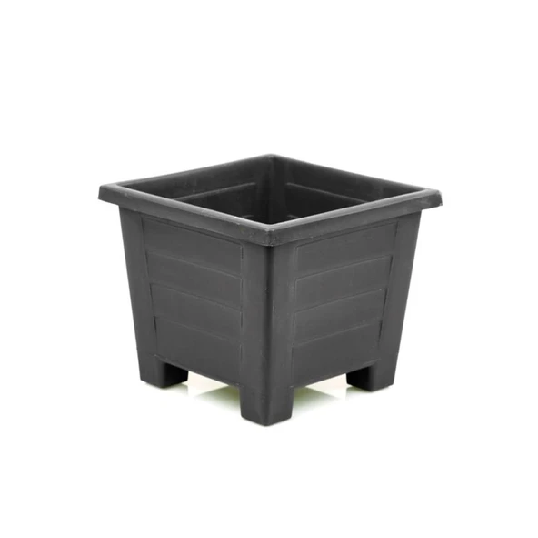Omnipazar SY-5846 Dekoratif Plastik Kare Ayaklı Saksı 7 Litre No 3 - Resim 3