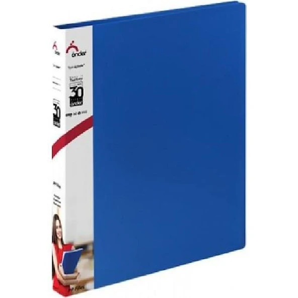 Önder PP 2 Halkalı Dosya Mavi 1102-1 ürün görseli