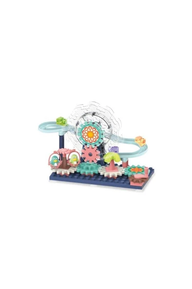 Birlik Oyuncak Dönme Dolap Lunapark Blok Oyun Seti - 3
