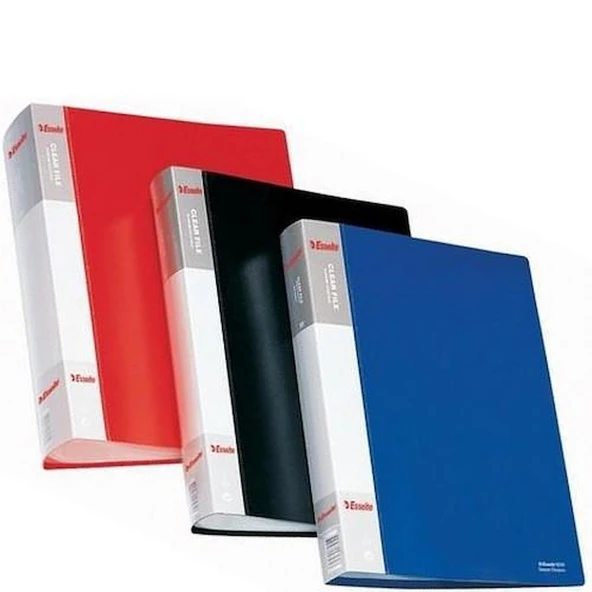 ESSELTE CİLTLİ SUNUM DOSYASI 80 LI SİYAH ürün görseli