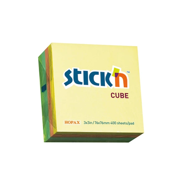 Hopax Stıckn Yapışkanlı Not Kağıdı 400 YP 76x76 Pastel Renkler 21013 ürün görseli
