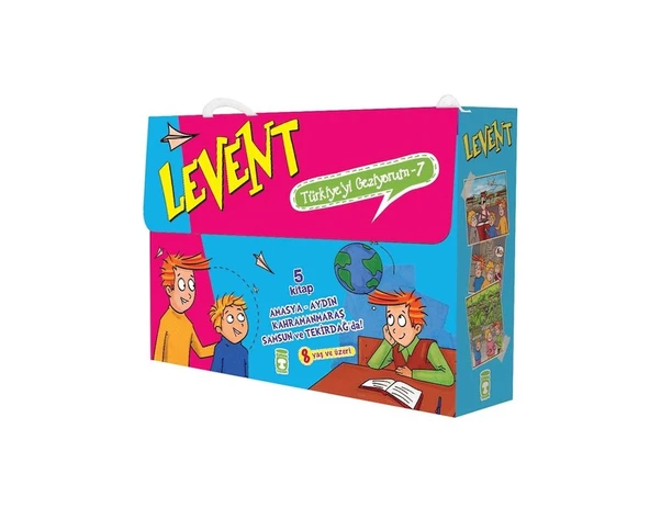 Levent Türkiye'yi Geziyorum 7 Set (5 Kitap) ürün görseli