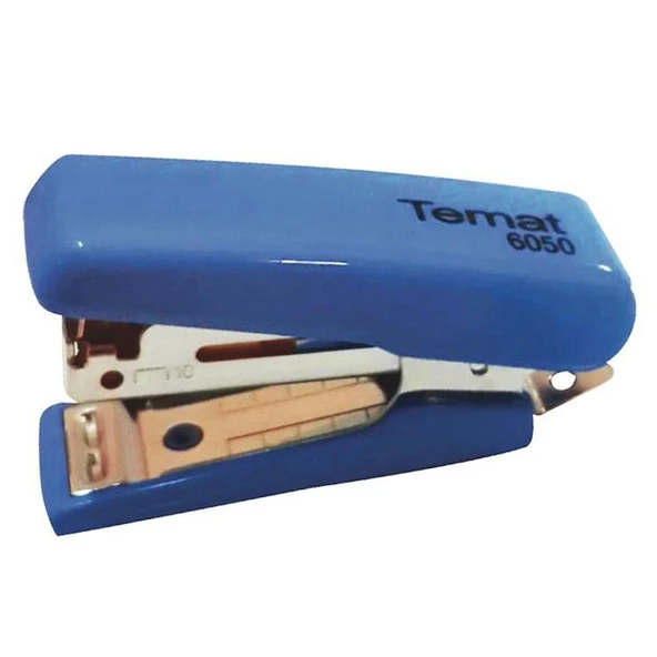 Temat 6050 Zımba Makinesi Mavi 10 Yaprak Kapasite ürün görseli