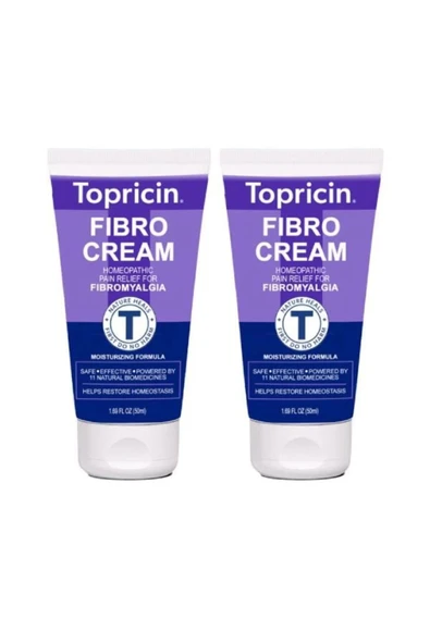 Topricin Fibro Rahatlatıcı Bakım ve Masaj Kremi 50 ml x 2 ad ürün görseli