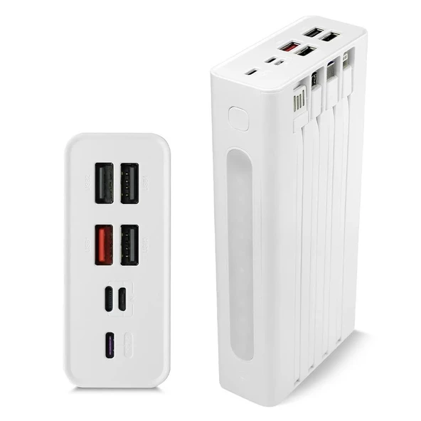 Powerway QC30S 30000Mah Dijital Göstergeli Powerbank - 3