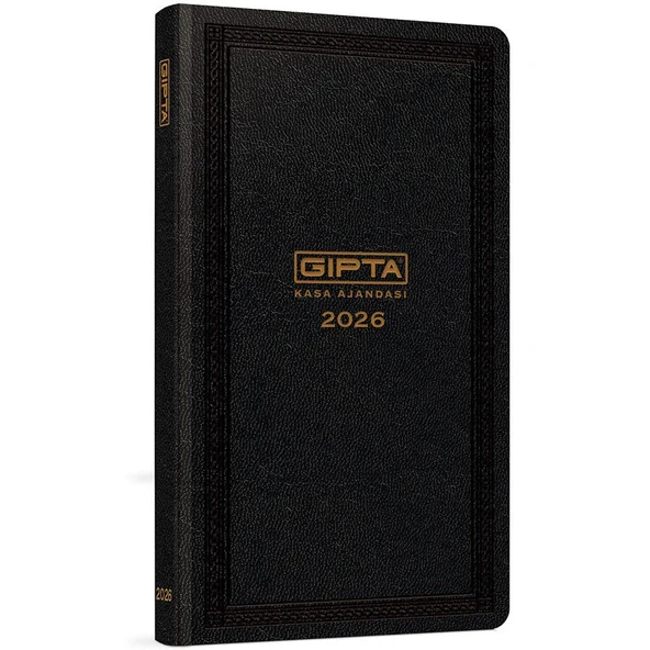 Gıpta 2026 17x33cm Ticari Ajanda Dikişli Sert Kapaklı / 118-TCK ürün görseli 1