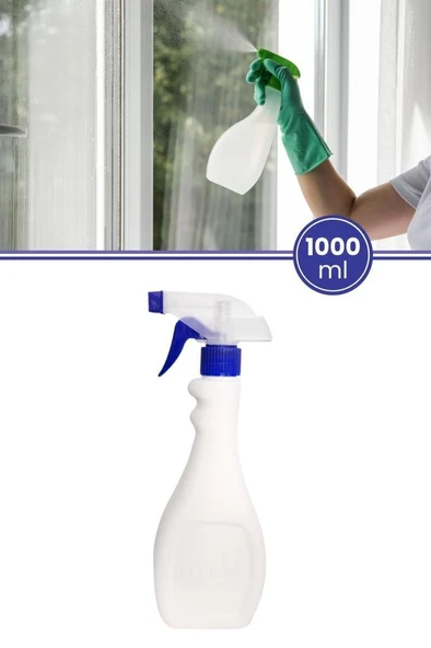 Tigerli Sıvı Püskürtücü 1000 ml, Fısfıs Spreyli Yağ Sirke Su Püskürtme Sulama Cam Temizlik Şişesi ürün görseli 1