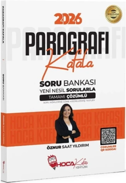 2026 KPSS TYT ALES DGS Paragrafı Kafala Soru Bankası Çözümlü Hoca Kafası ürün görseli 1
