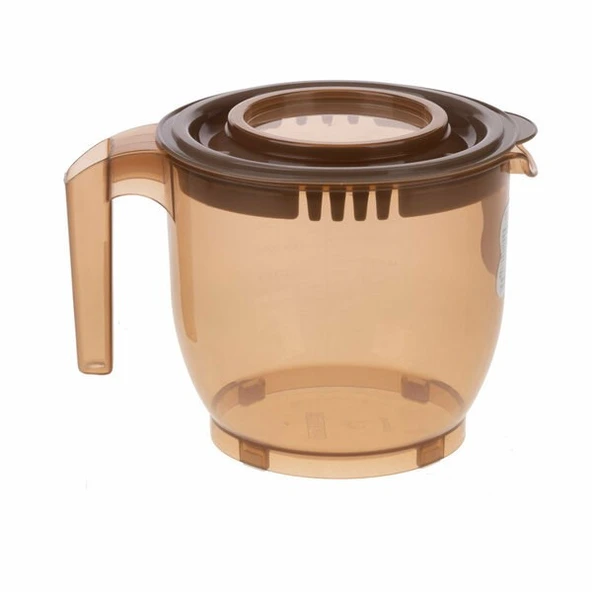 Technow Vip Ahmet VP-023 2200ml Kumsal Kapaklı Çırpma Mikser Kabı - Resim 7