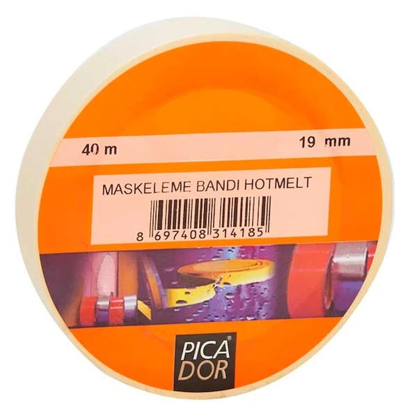PICADOR MASKELEME HOTMELT ASKISIZ 4701 19MMX40MT KP004 ürün görseli