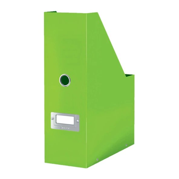 Leitz Wow C&S Karton Kutu Klasör Metalik Yeşil 60470054 - Resim 2