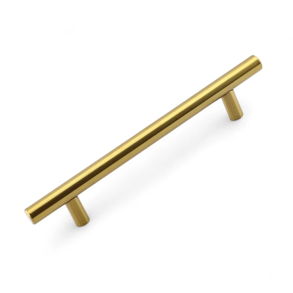 Mobilya Kulp Mutfak Çekmece Dolap Dolabı Kapak Kulpları Kulbu Gold 192 mm 19.2 cm Altın Metal 5 Adet - Resim 3