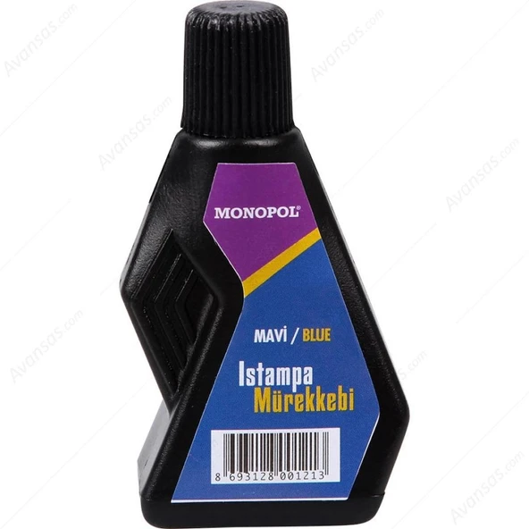 Monopol Istampa Mürekkebi 500 Cc Mavi 1125 ürün görseli