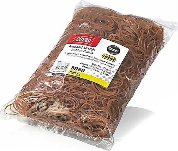 Cassa  Ambalaj Lastiği Mini % 100 Kauçuk 500 Gr 8080 ürün görseli